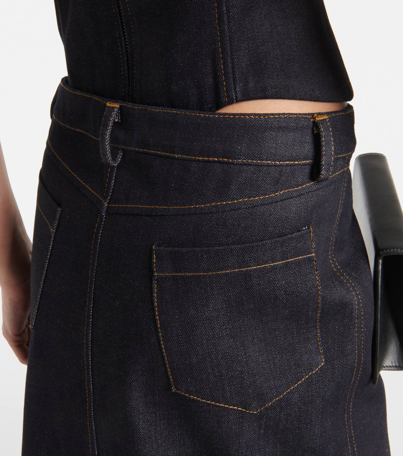 Alis denim maxi skirt 6