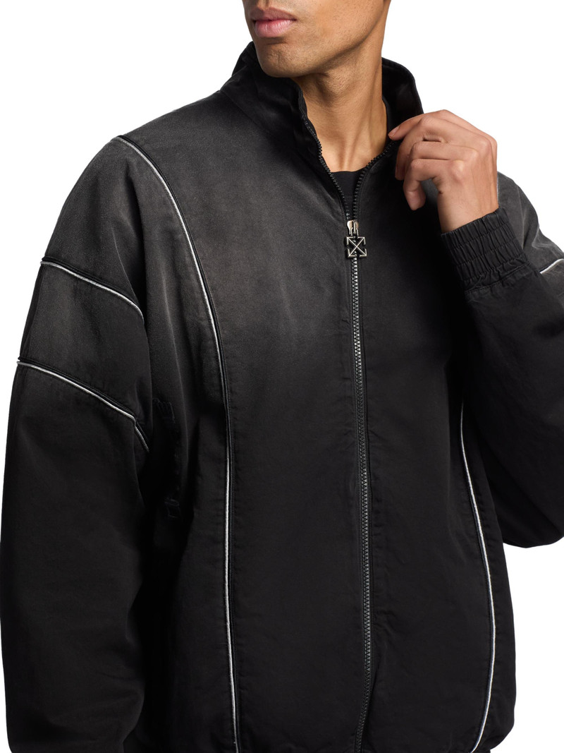 Men's Offline Cotton Track Jacket - Black 6
