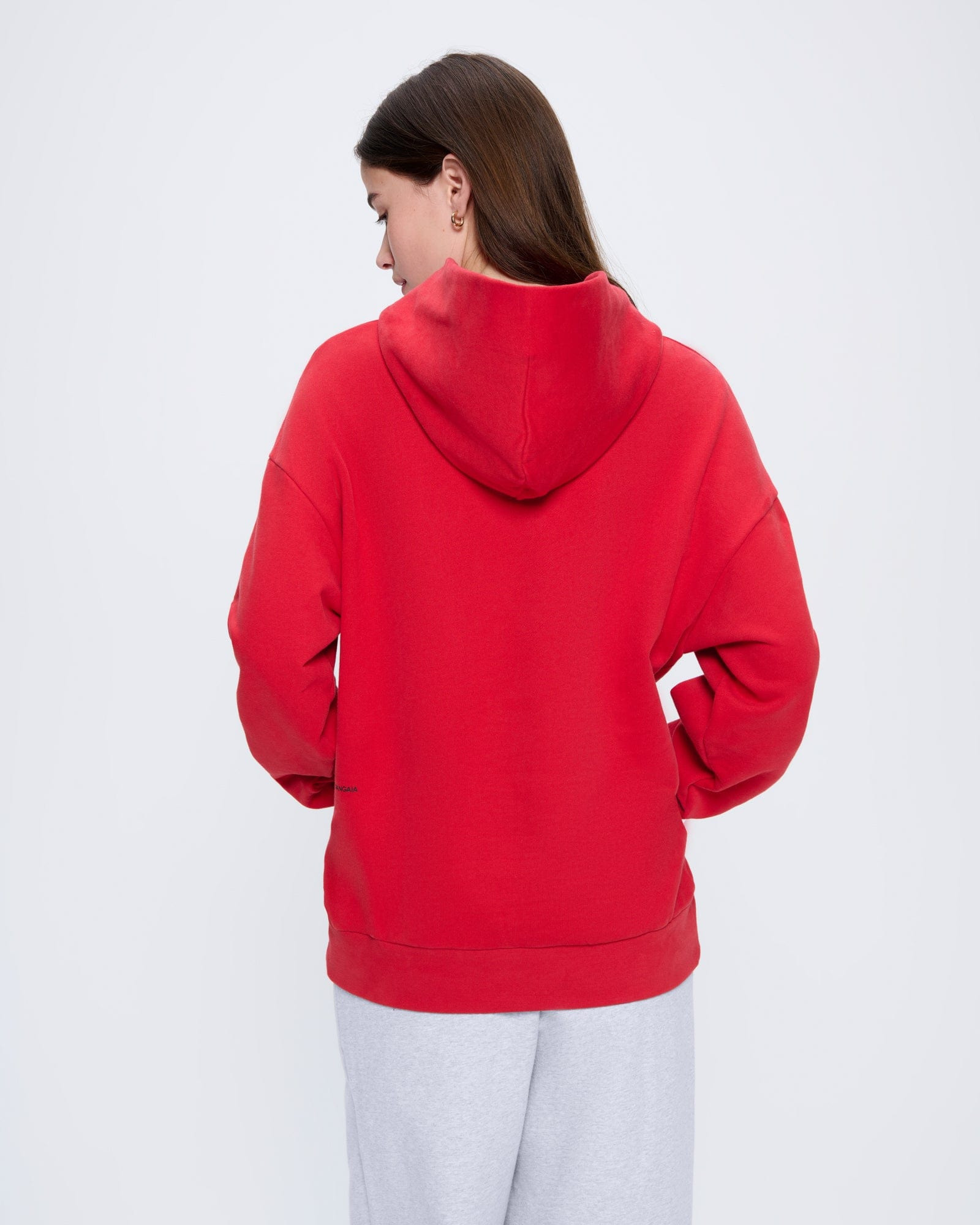 Womens 365 Midweight Hoodie - Red - 4
