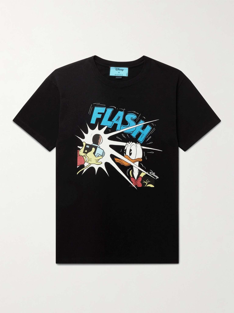 + Disney Printed Cotton-Jersey T-Shirt - 1