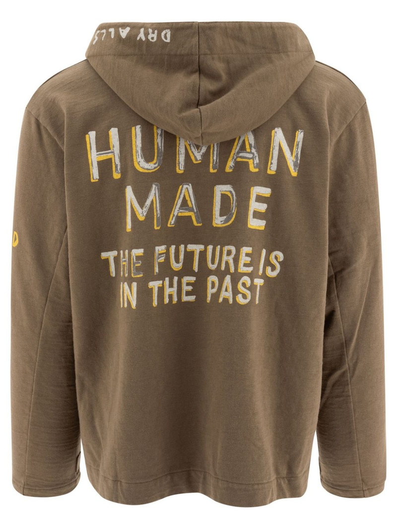 Human Made lace-up hoodie outlook