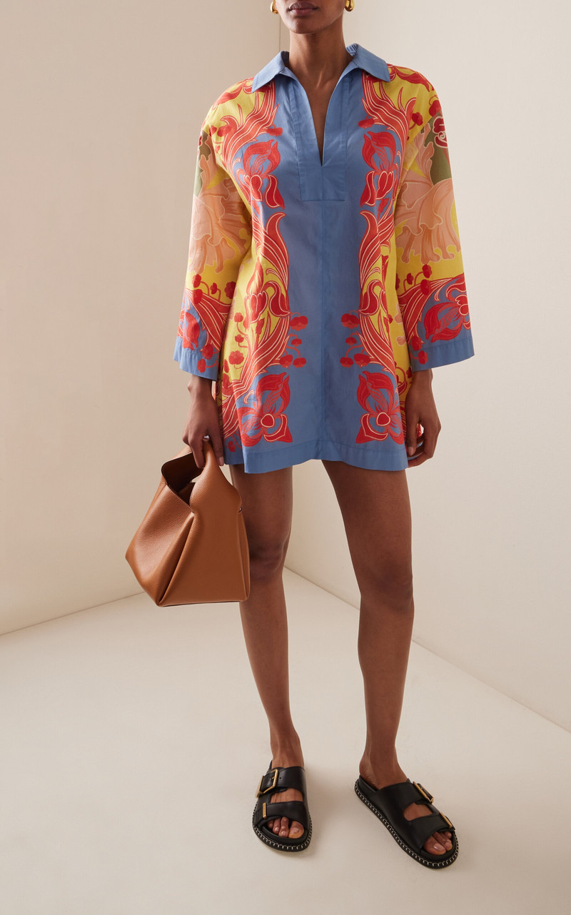 Exclusive Printed Cotton Tunic Shirt multi 3