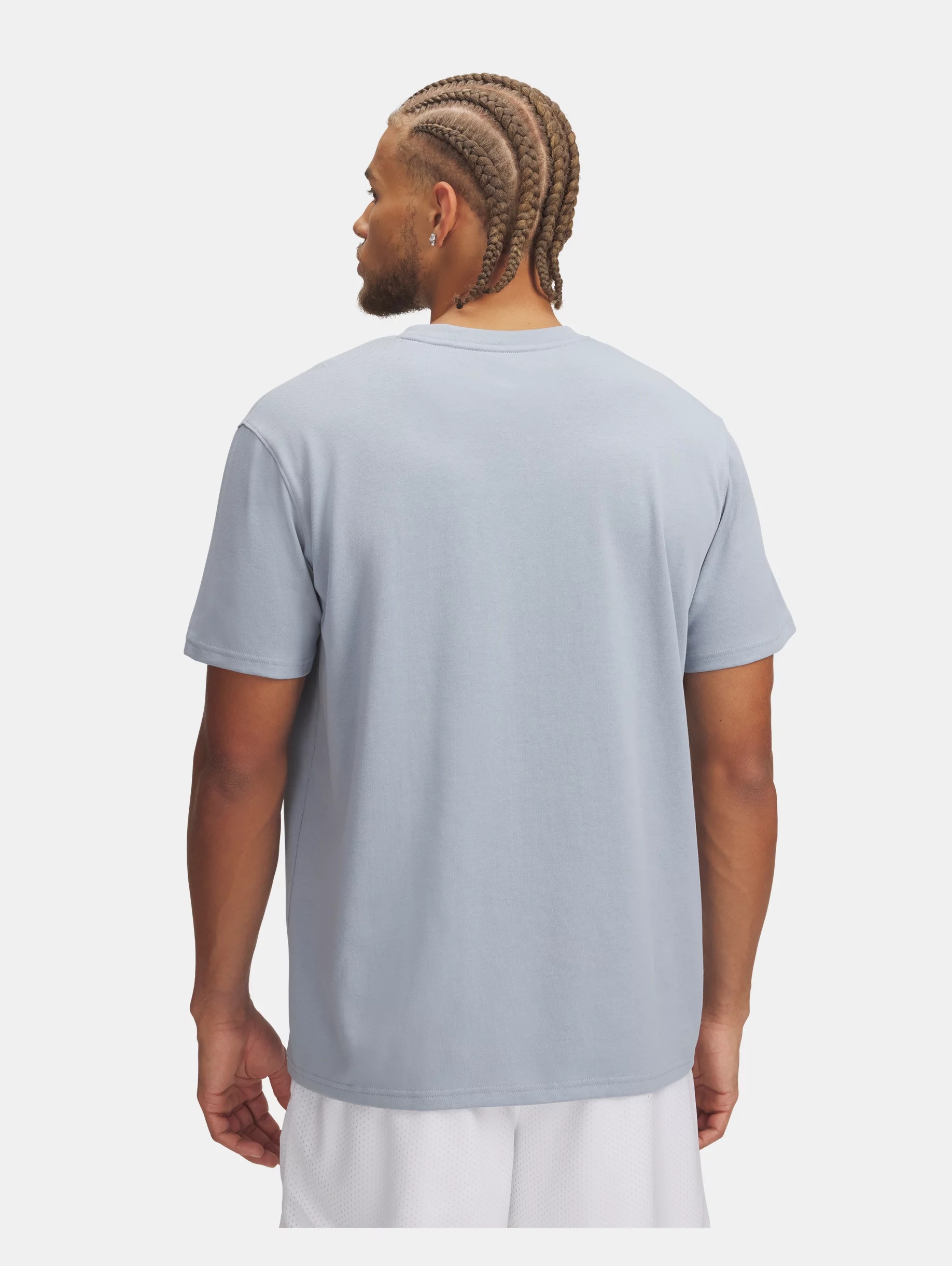 Men's UA Logo Embroidered Heavyweight Short Sleeve - 2