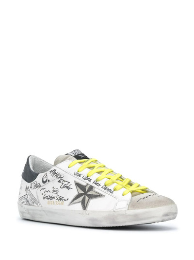 Golden Goose Superstar low-top sneakers outlook