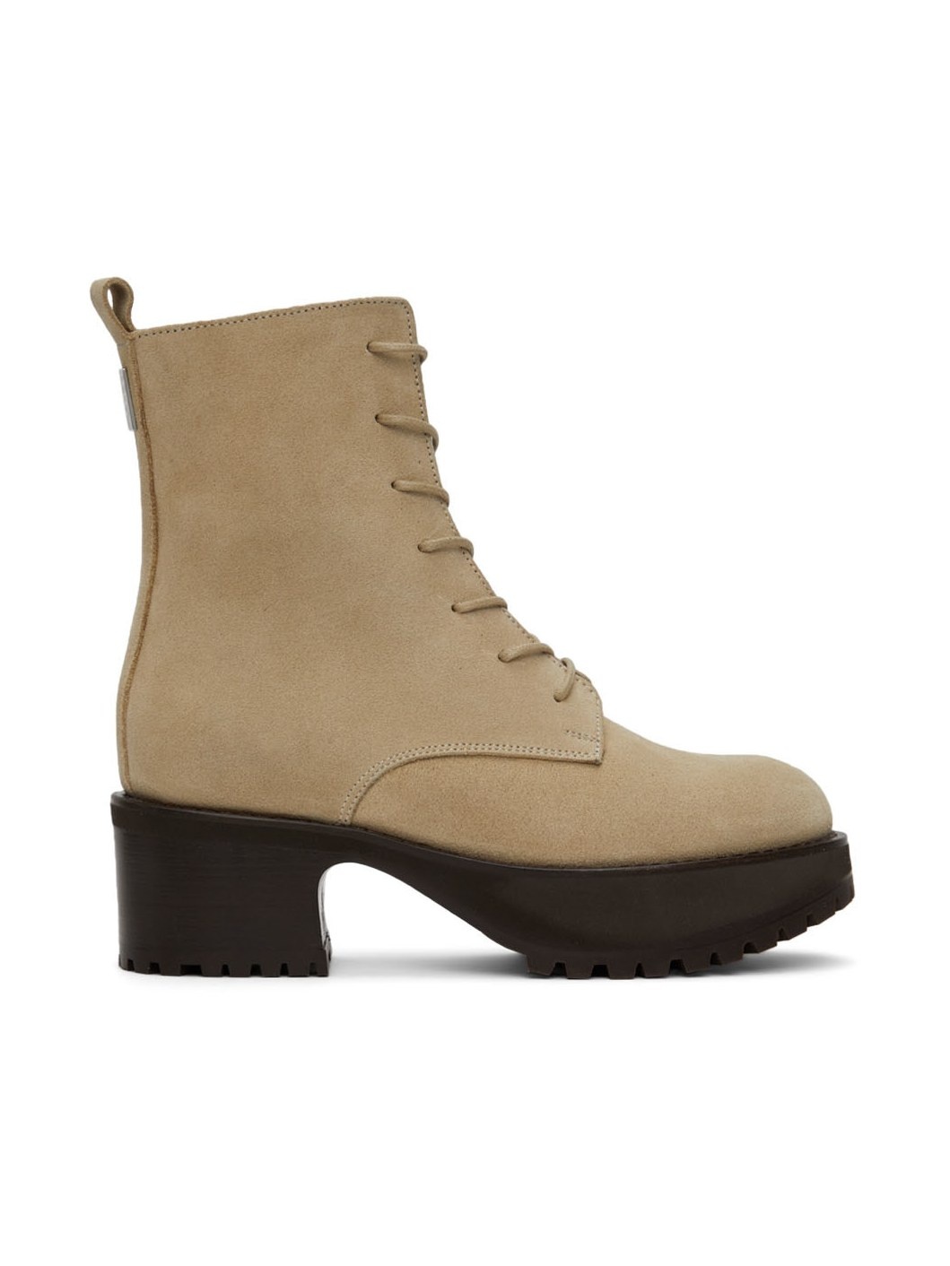 Beige Cobain Boots - 1