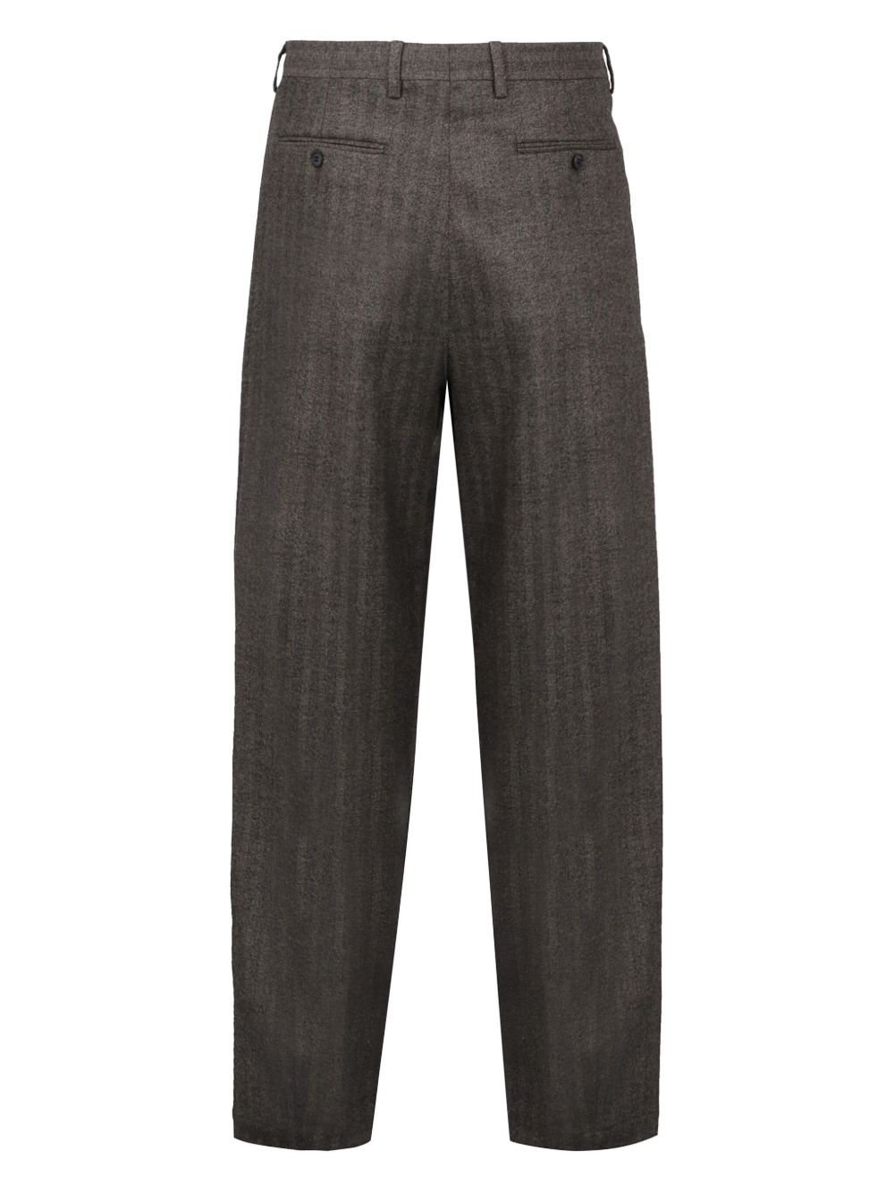 pinstriped tapered trousers - 2