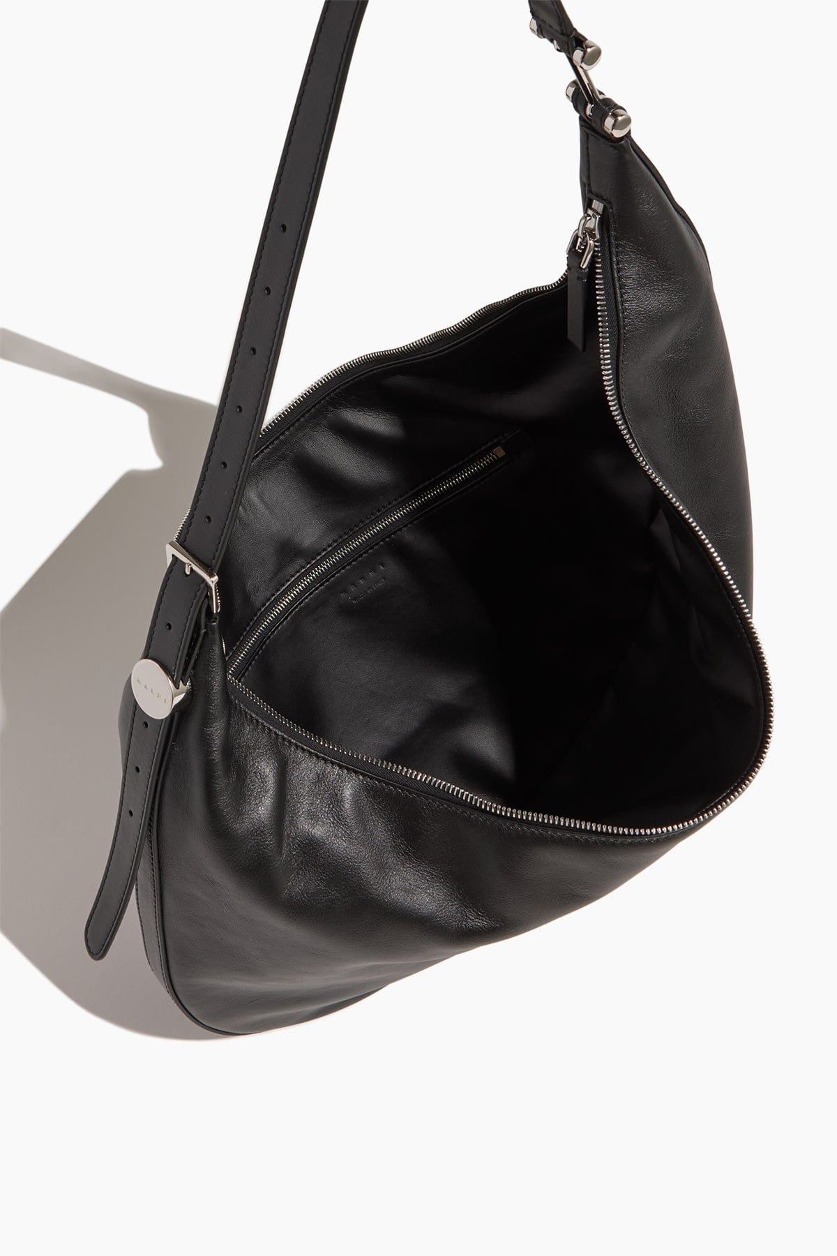 Dot Small Hobo Bag in Black - 4
