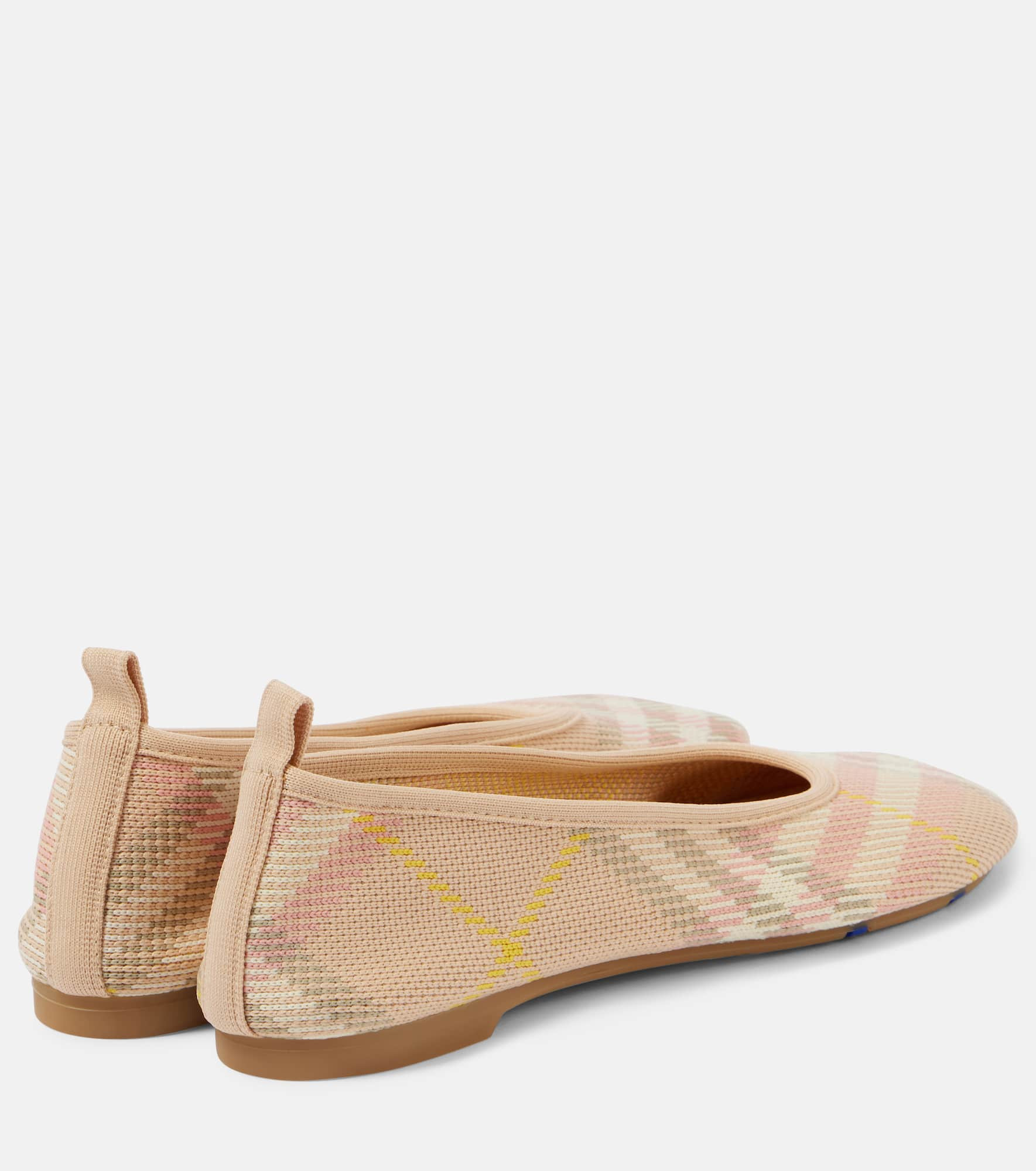 Checked ballet flats - 2