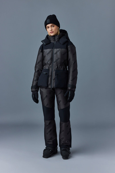 MACKAGE NIXIE-JMG Stretch down ski jacket with jacquard logo pattern outlook