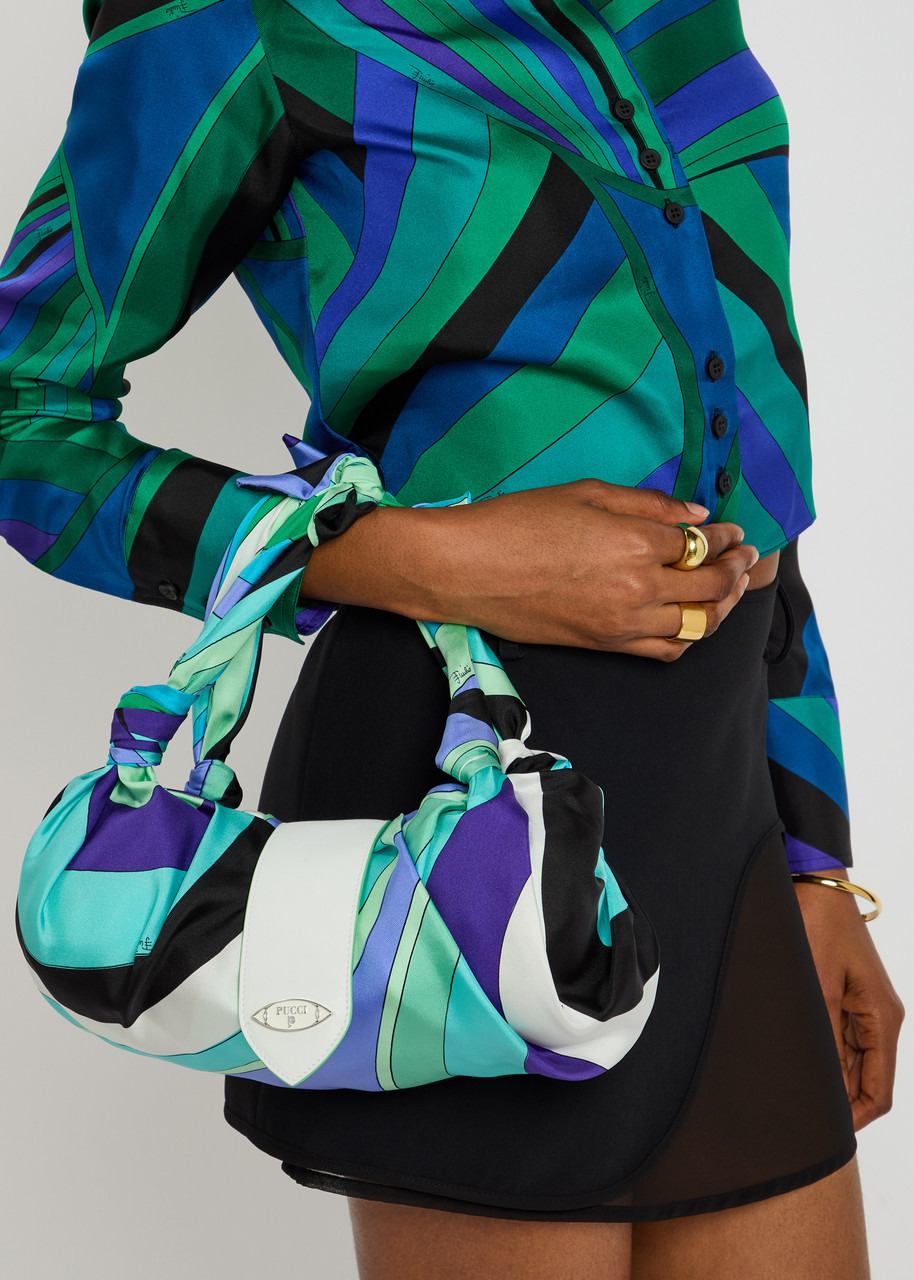 Pucci Emilio Printed Silk-twill Shoulder bag - 5