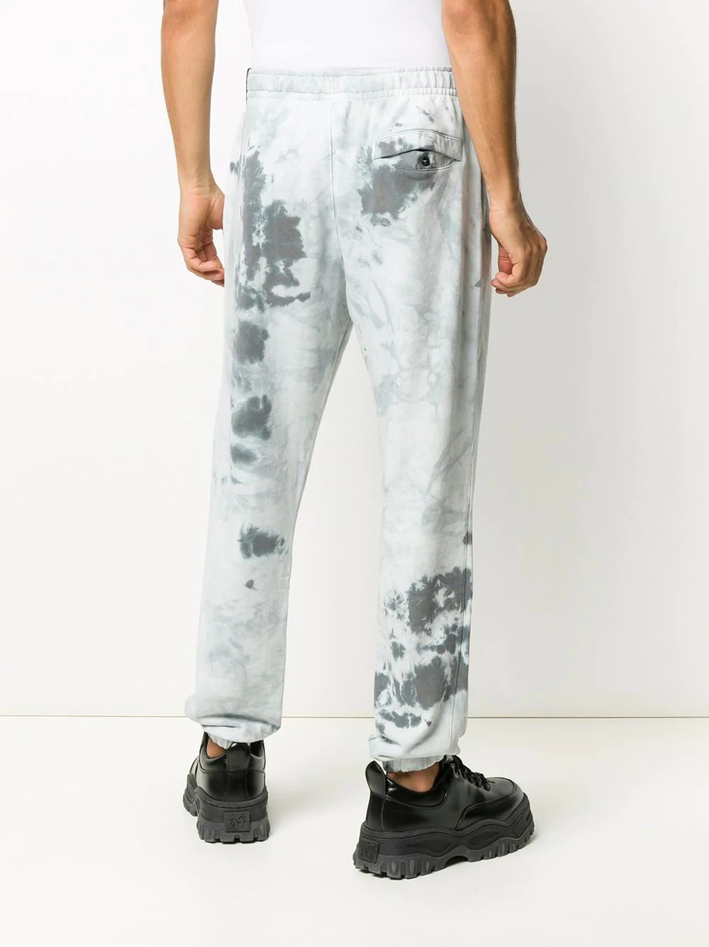 Club Fleece tie dye track pants - 4