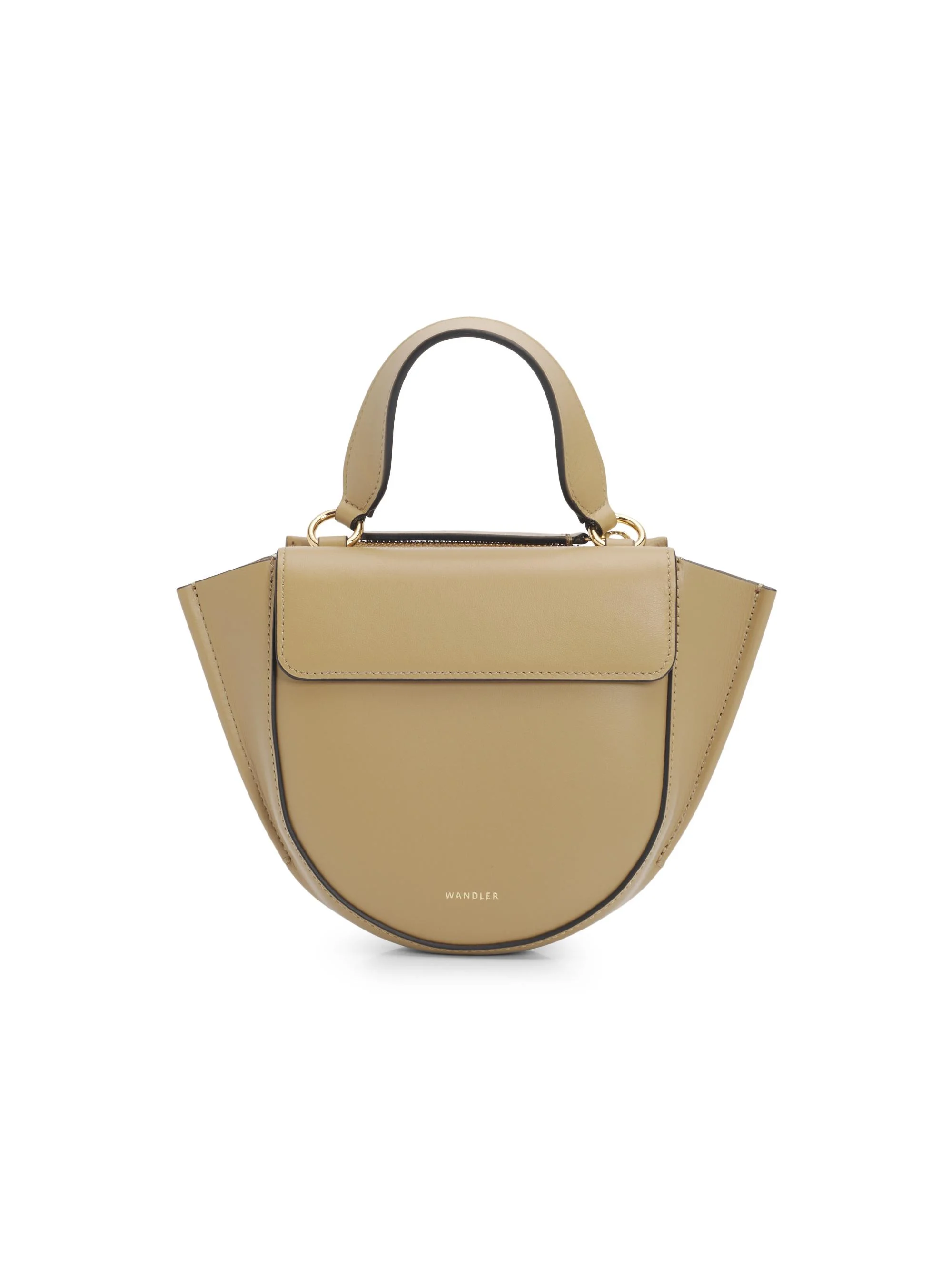 Women's Hortensia Leather Crossbody Bag - Gingerbread - 1