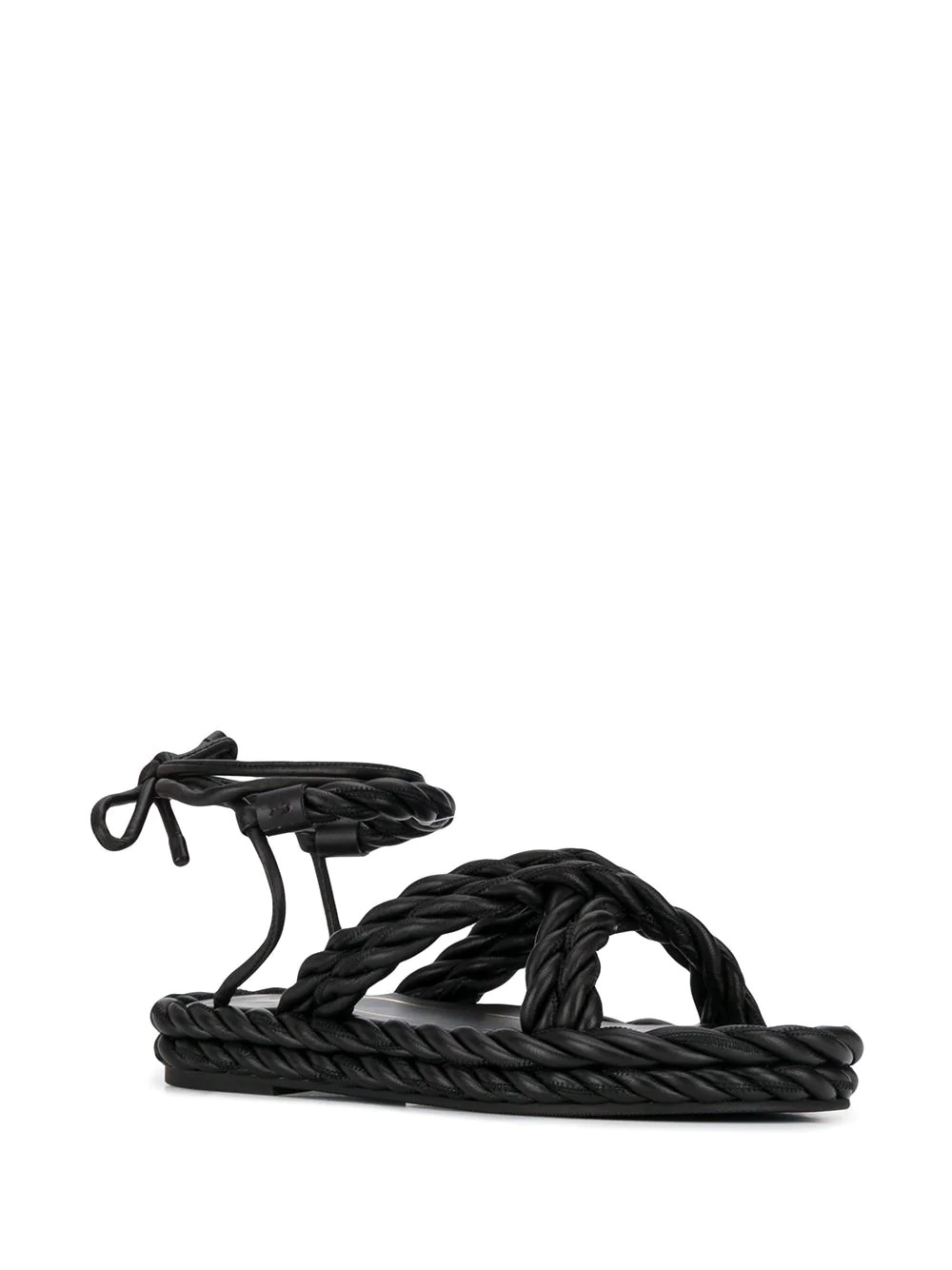 The Rope ankle-tie sandals - 2