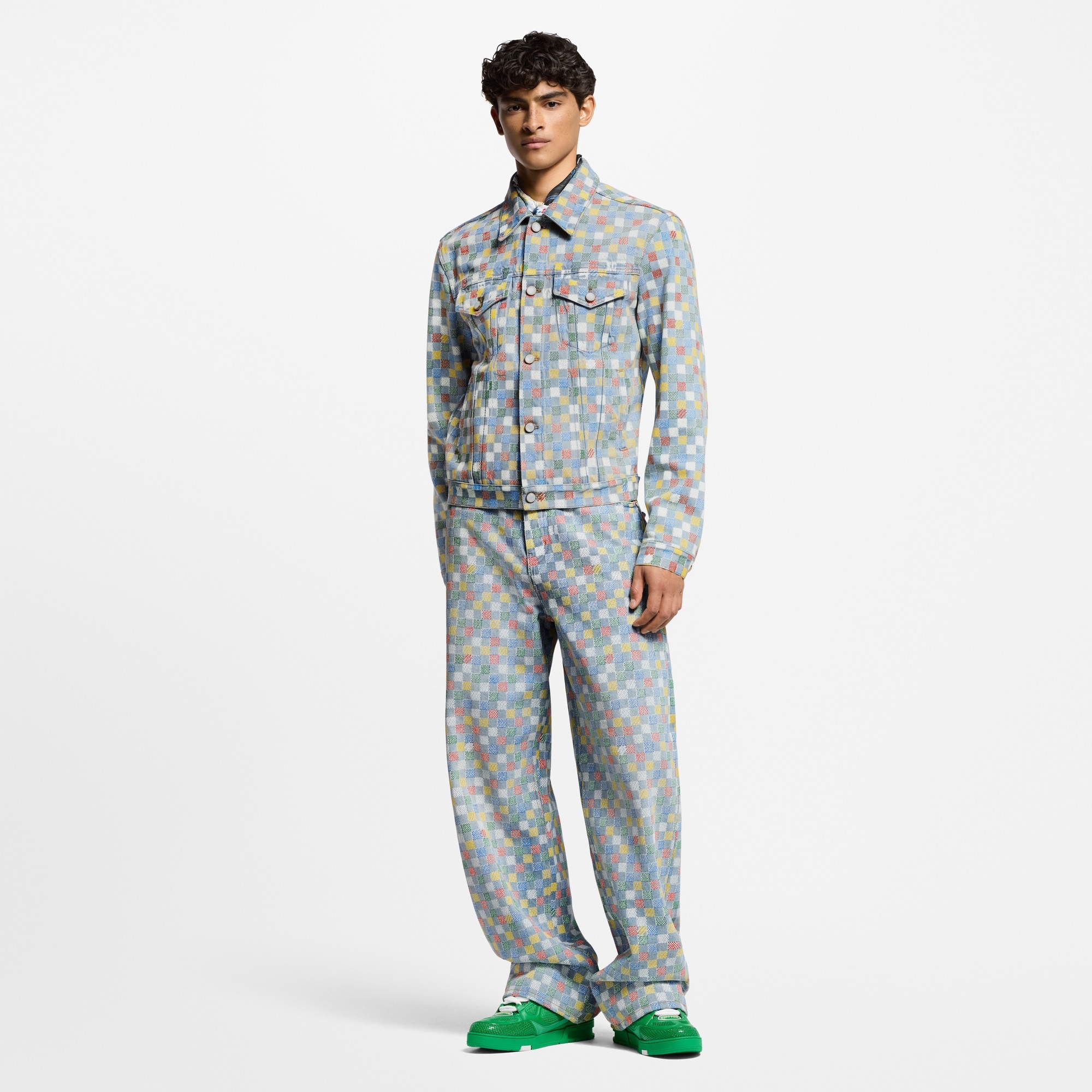Damier Denim Trucker Jacket - 3