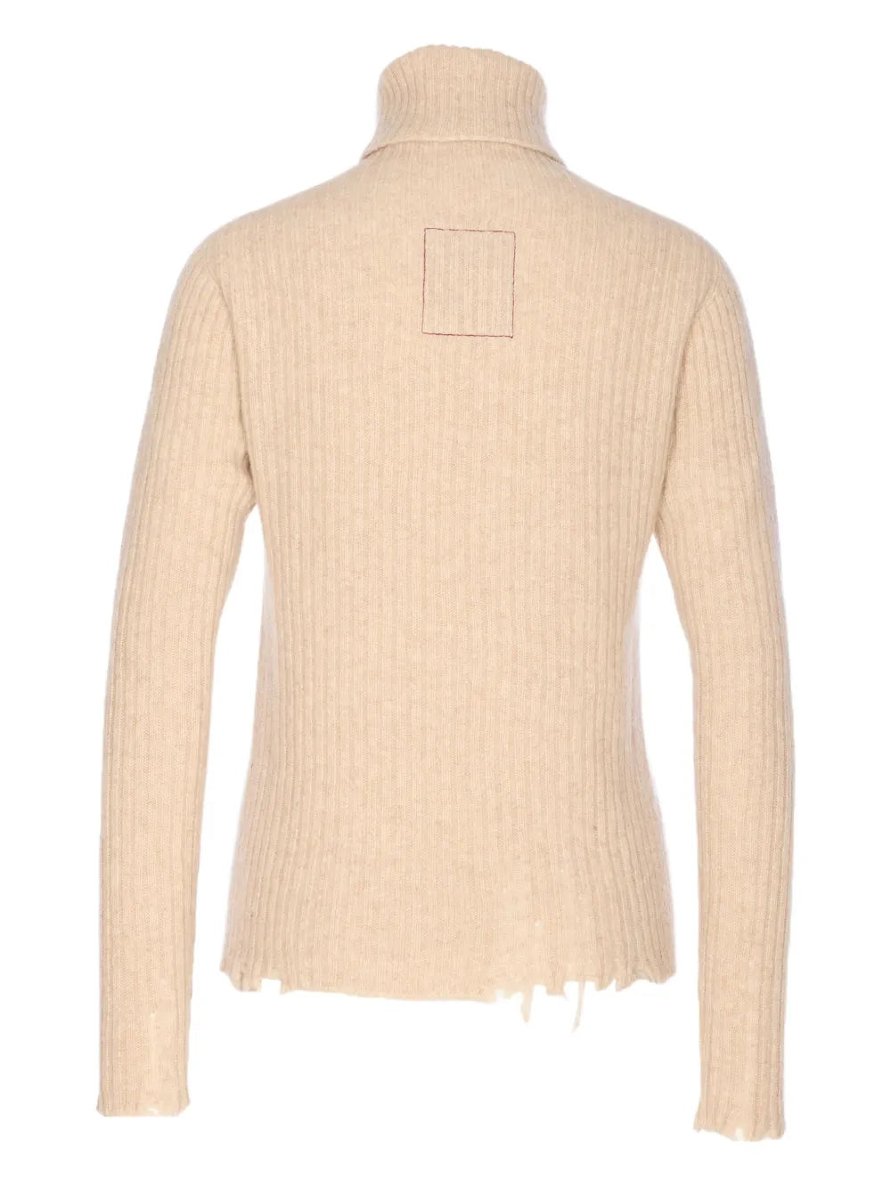 Ribbed Cashmere Turtleneck Sweater - 2