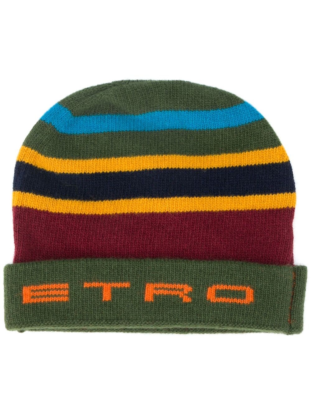 logo wool beanie - 1