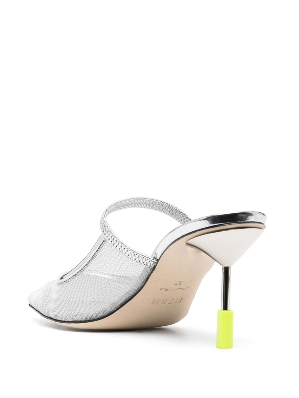 90mm mesh-detail mules - 3