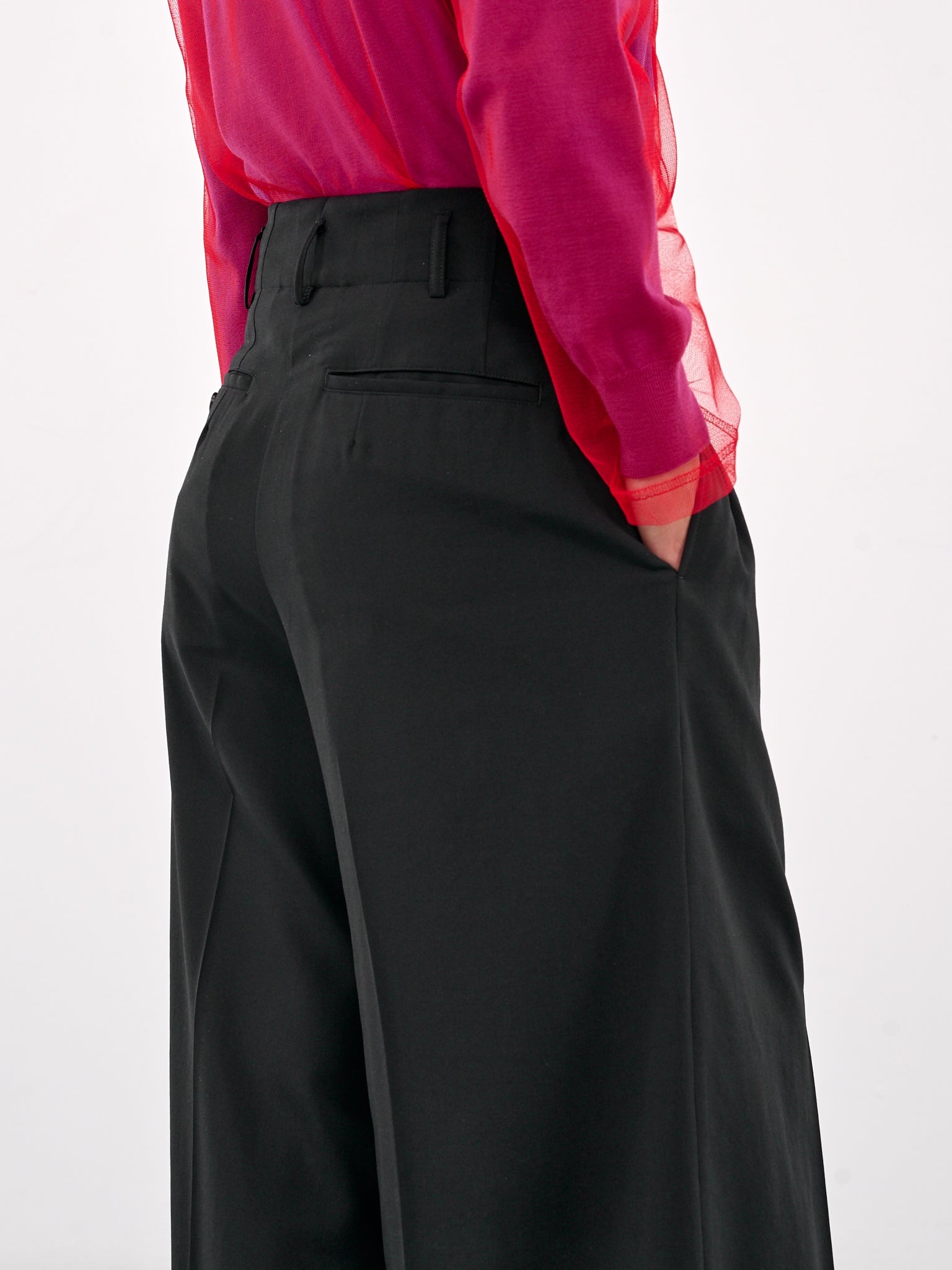 Ultra Wide Leg Trousers - 4