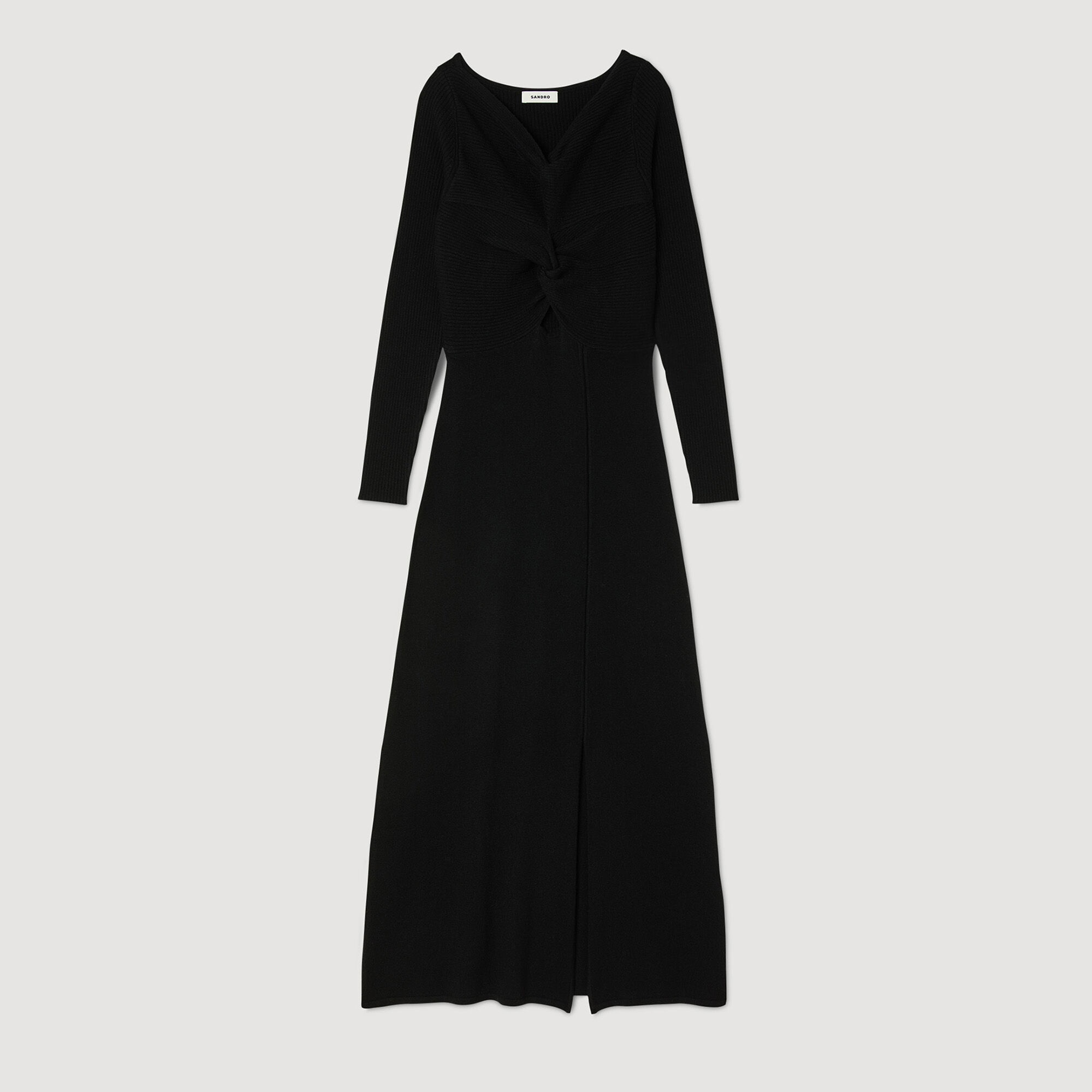 CABLE KNIT DRESS - 1