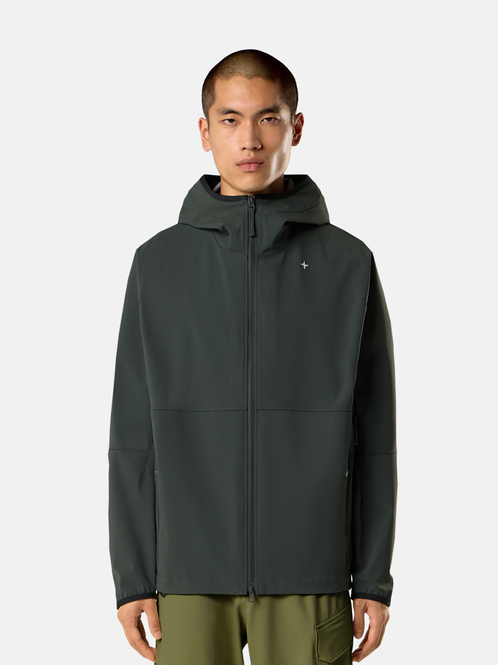 6100064 TECHNICAL JERSEY STRETCH NYLON / POLYESTER_STONE ISLAND STELLINA - 2