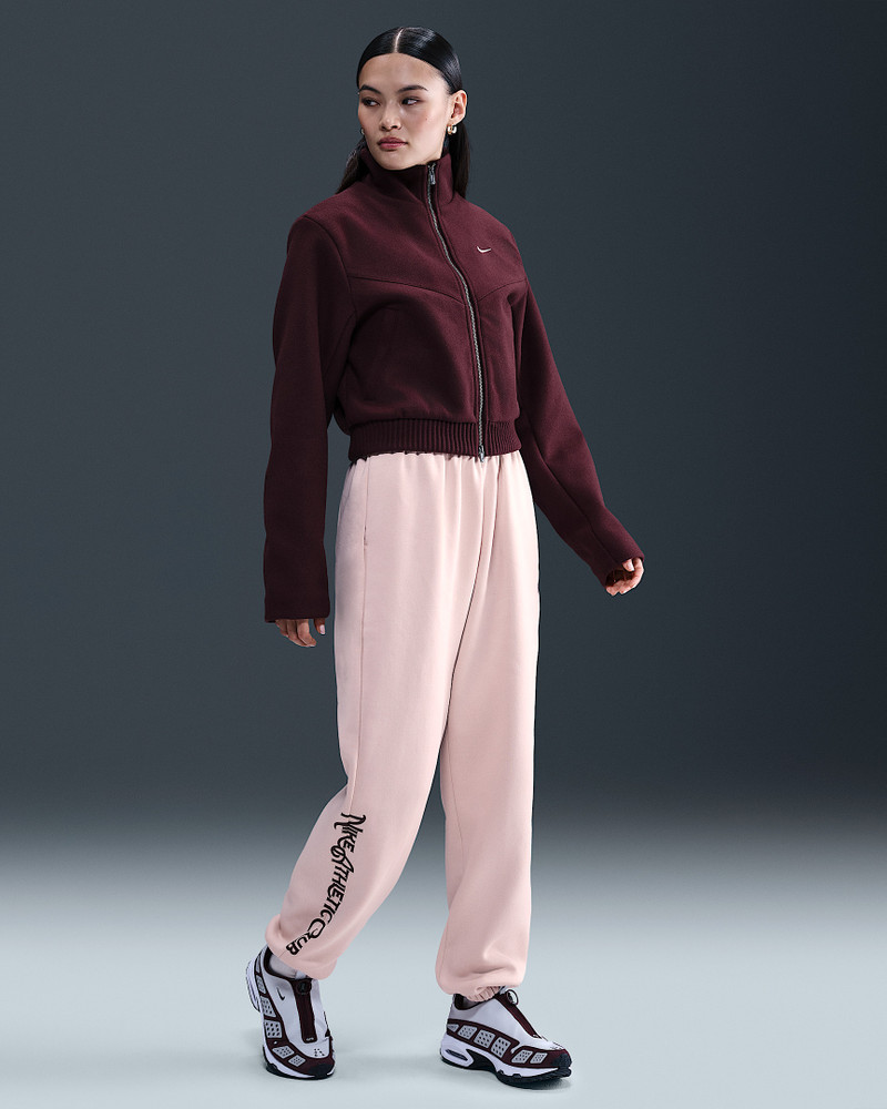 Nike Sportswear Phoenix Fleece Women's High-Waisted Oversized Pants 1
