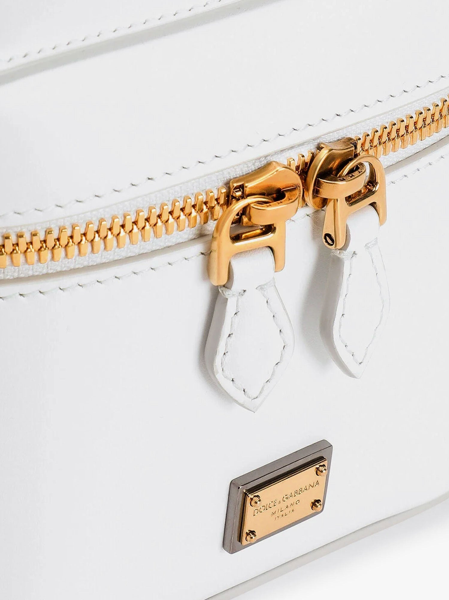Dolce & Gabbana Sicily Leather Handbag With Iconic Logo Plate - 5