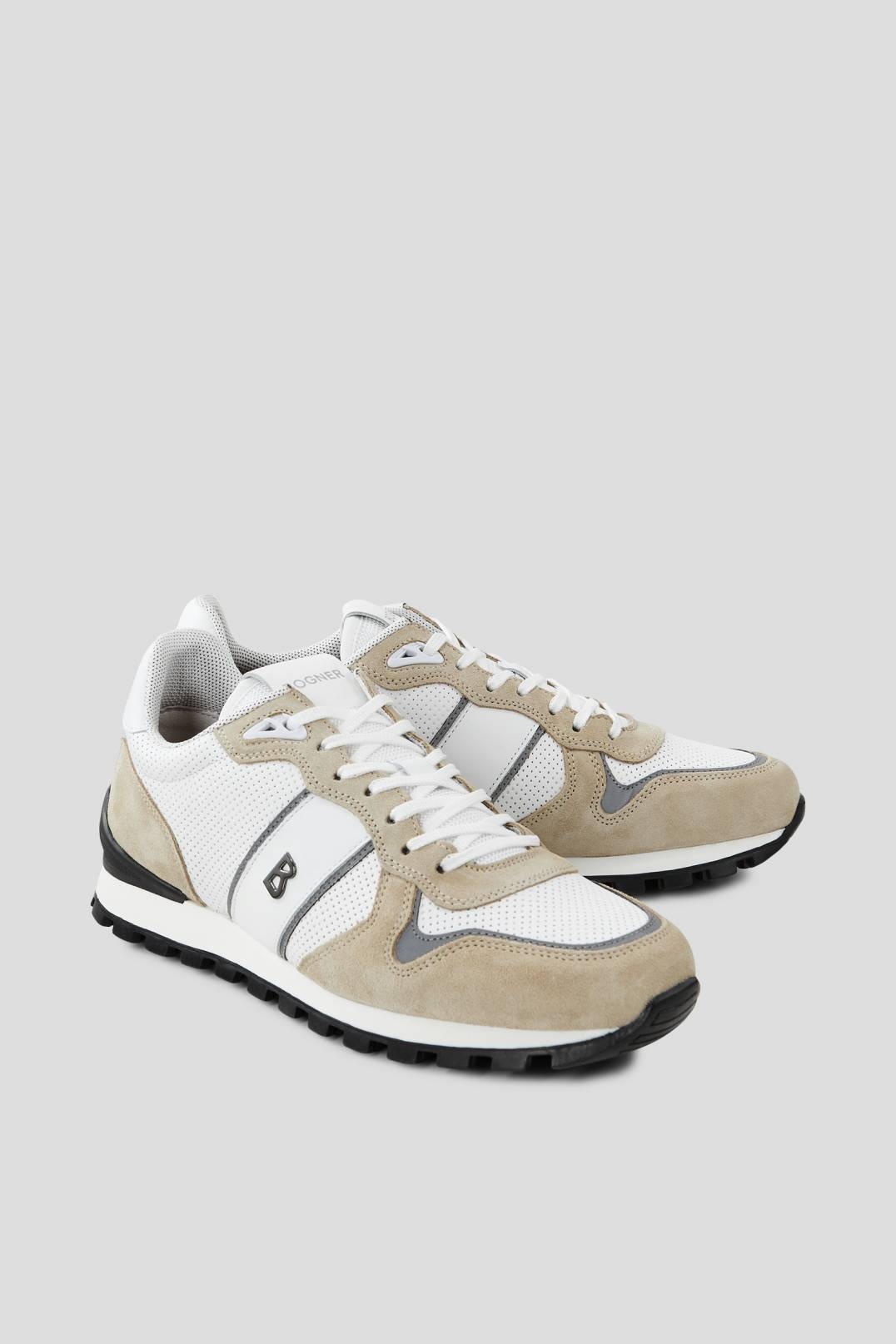 PORTO SNEAKER IN BEIGE/WHITE - 3