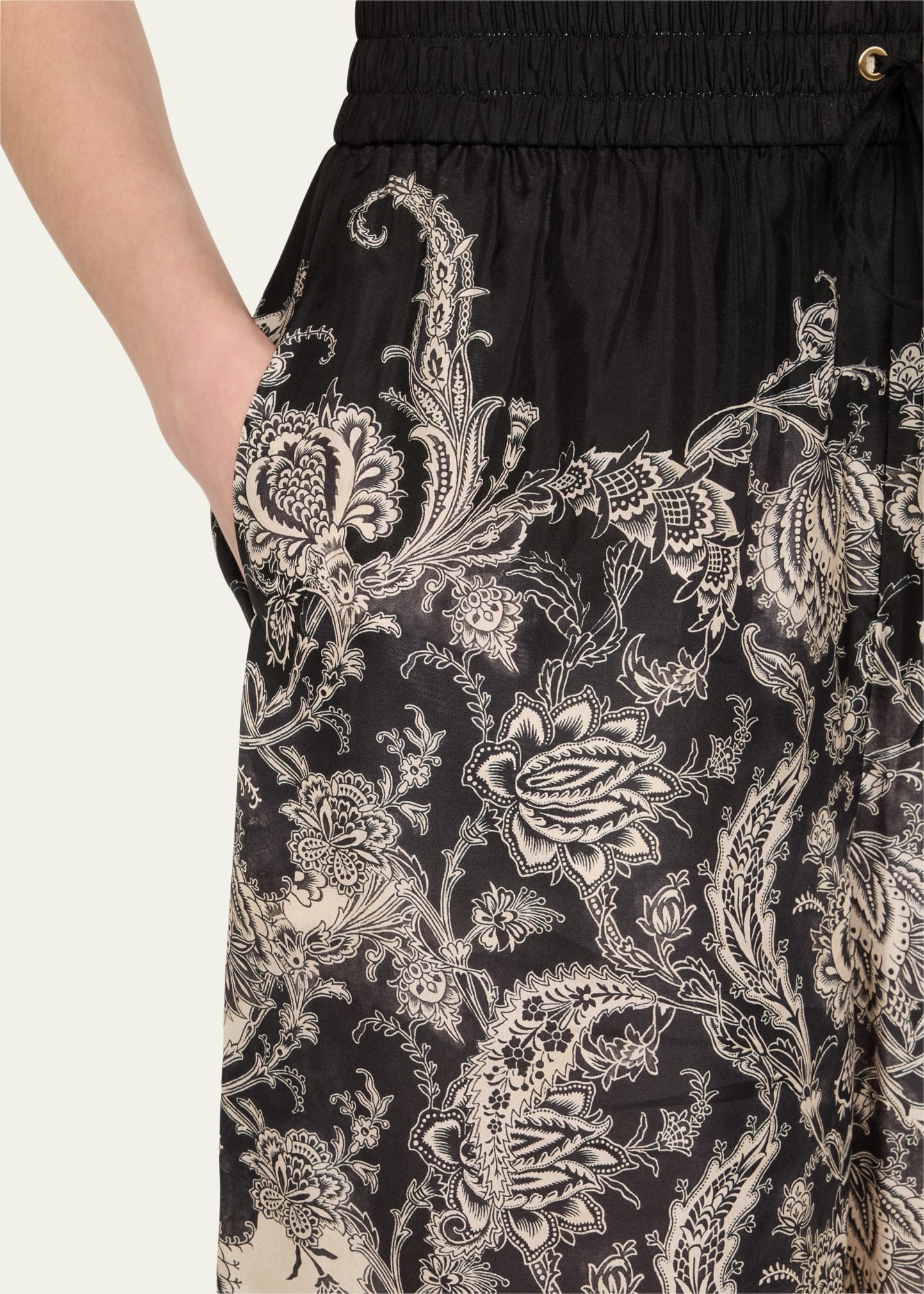 Rhiannon Relaxed Silk Pants - 5