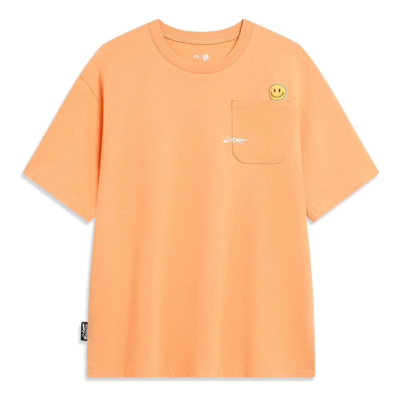 Li-Ning x OG_SLICK Skateboarding Graphic T-shirt 'Orange' AHST477-1 - 1