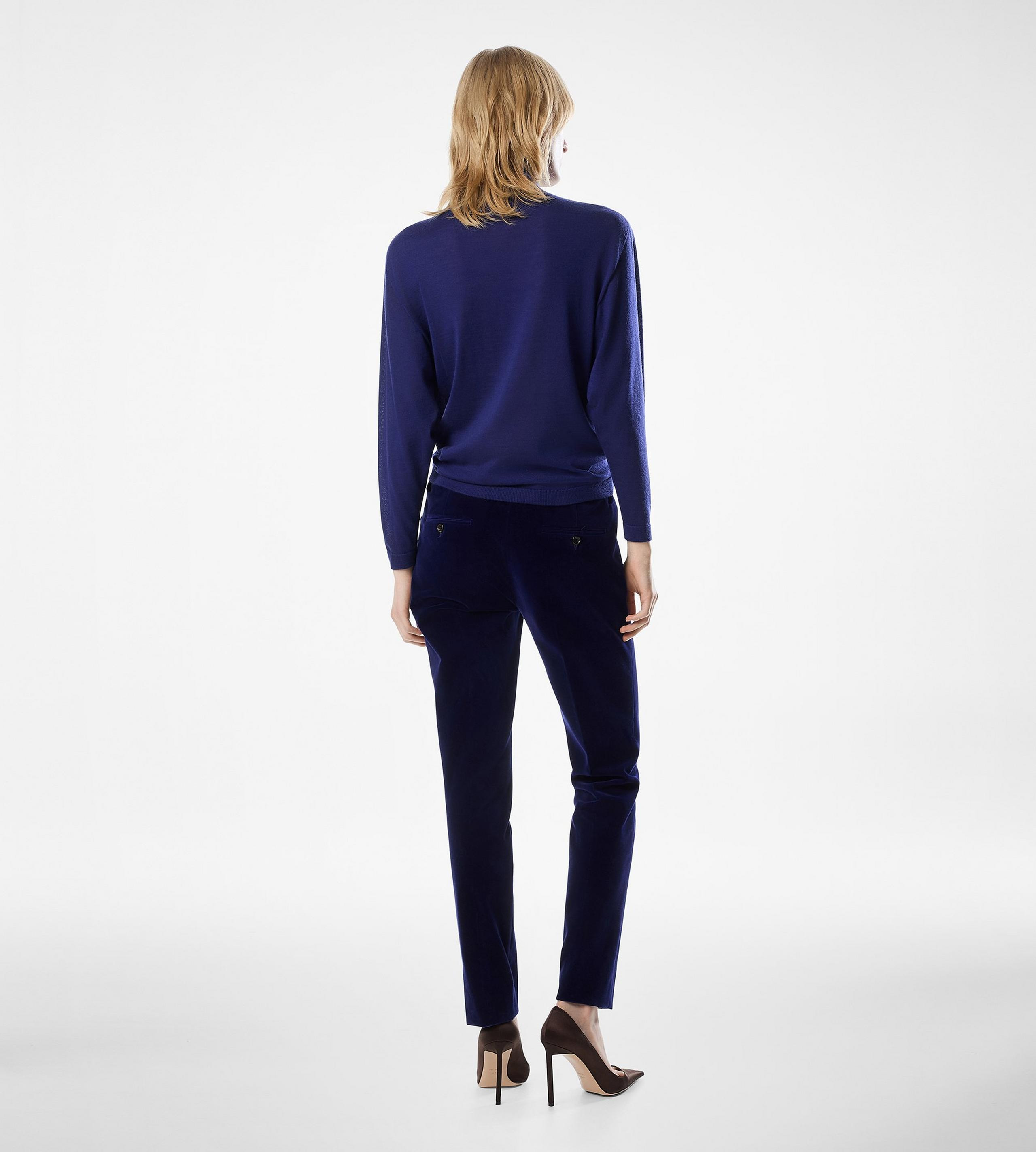 LONG SLEEVE TURTLENECK KNIT WITH TOM FORD METAL PLAQUE - 4