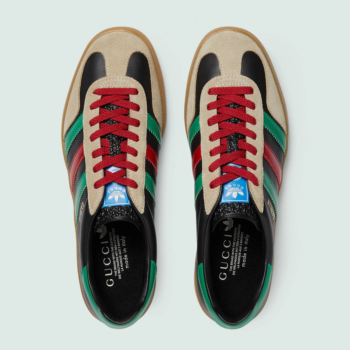 adidas x Gucci men's Gazelle sneaker - 4