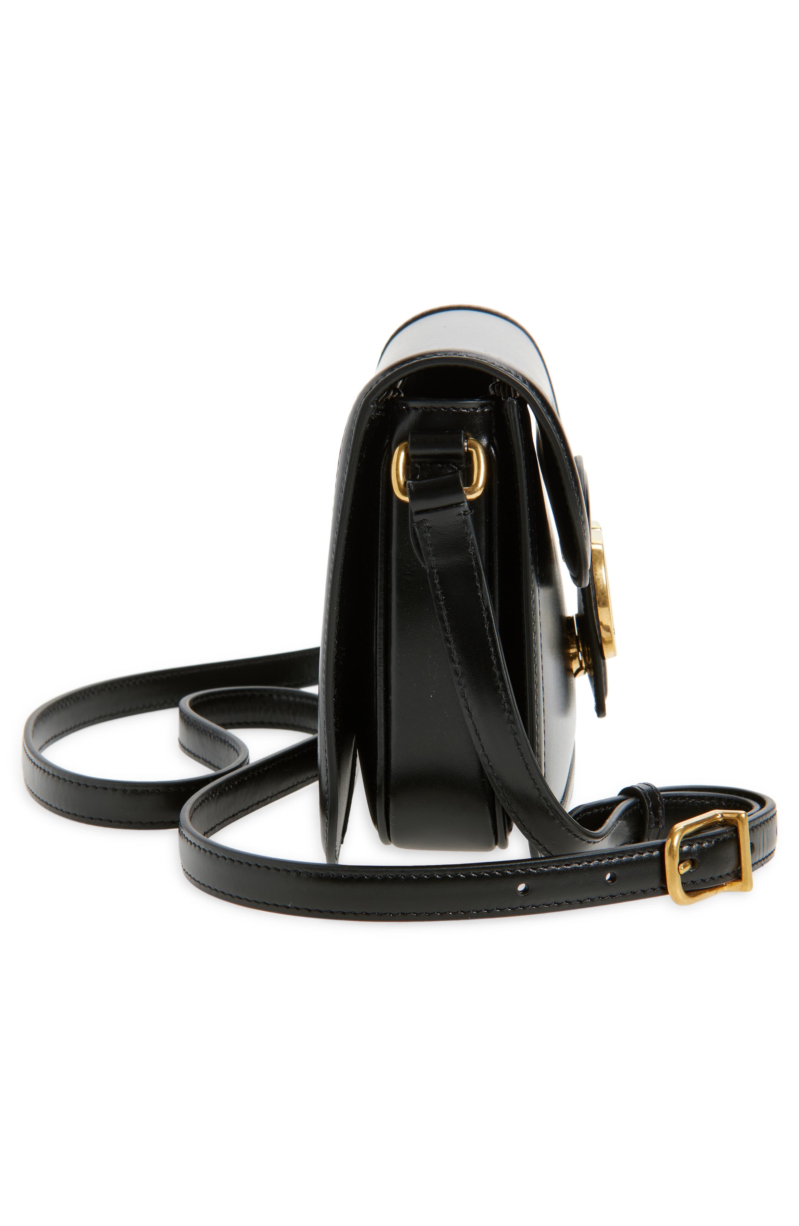 Valentino Garavani Small 9TO5 Leather Shoulder Bag in Nero at Nordstrom - 5