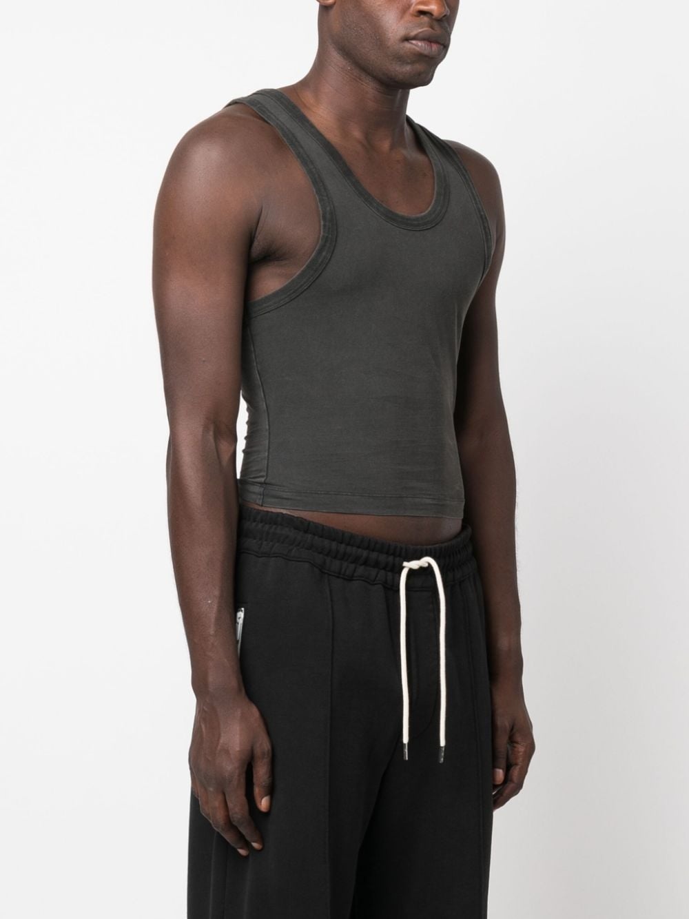 faded-effect tank top - 4