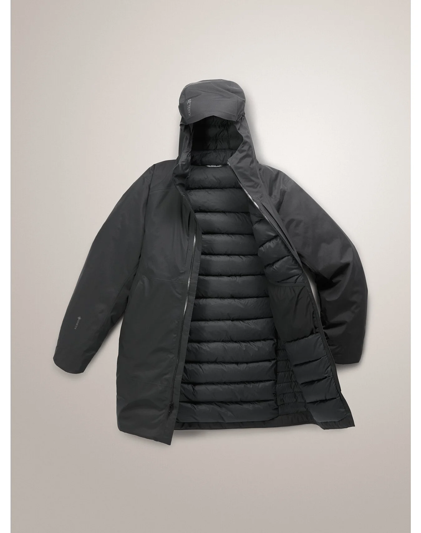   RIELLY PARKA ブラック XS TP Arc'teryx Ralle Down Parka | REVERSIBLE