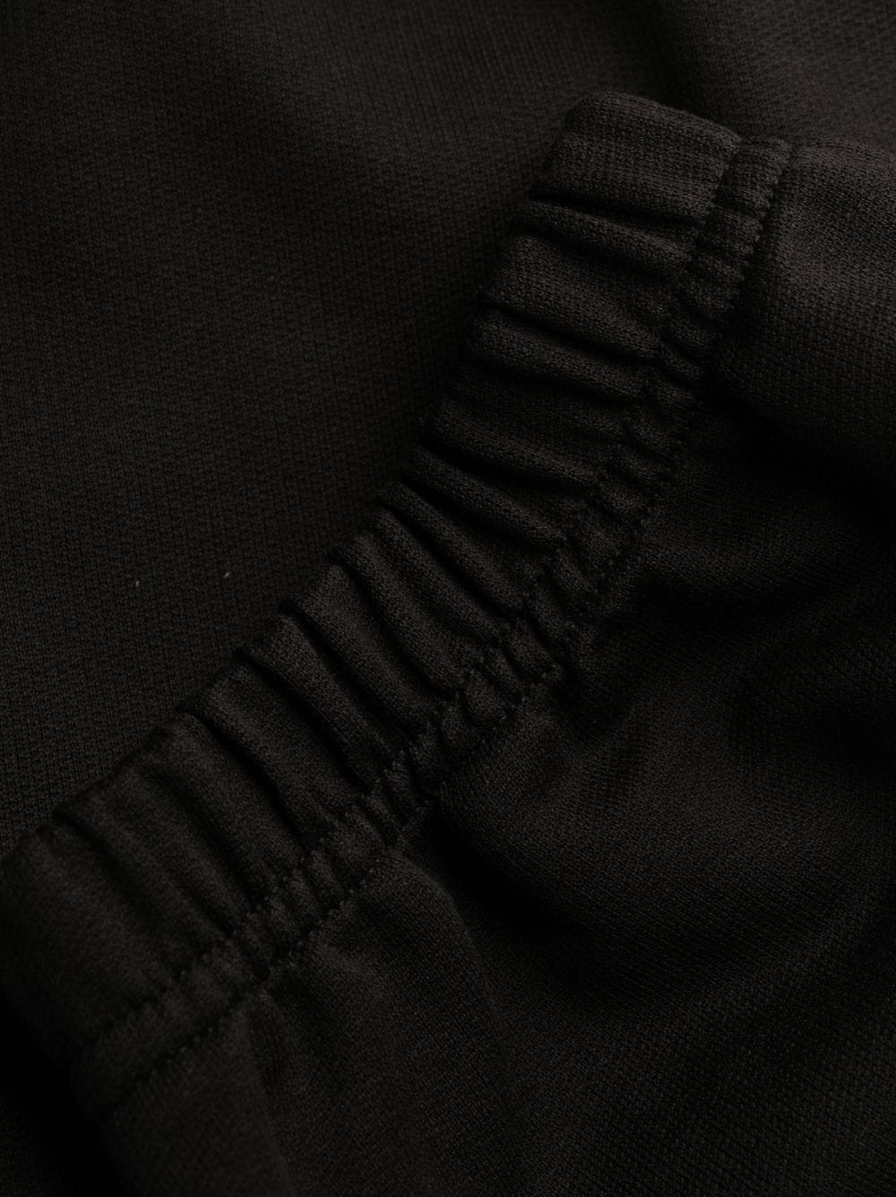 logo-patch cotton track pants - 7
