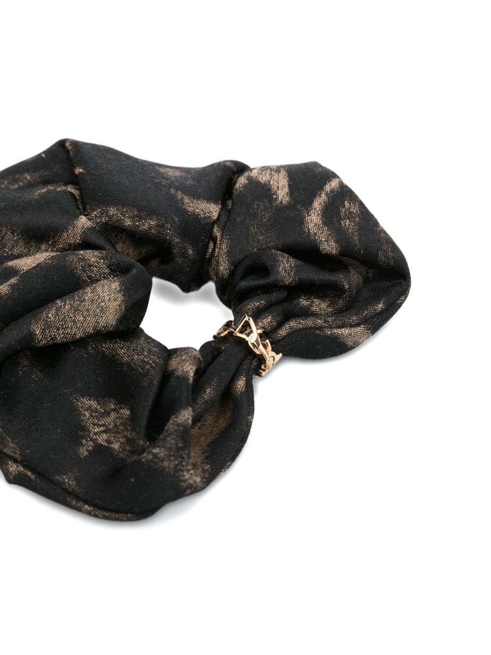 silk-cashmere hair scrunchie - 2