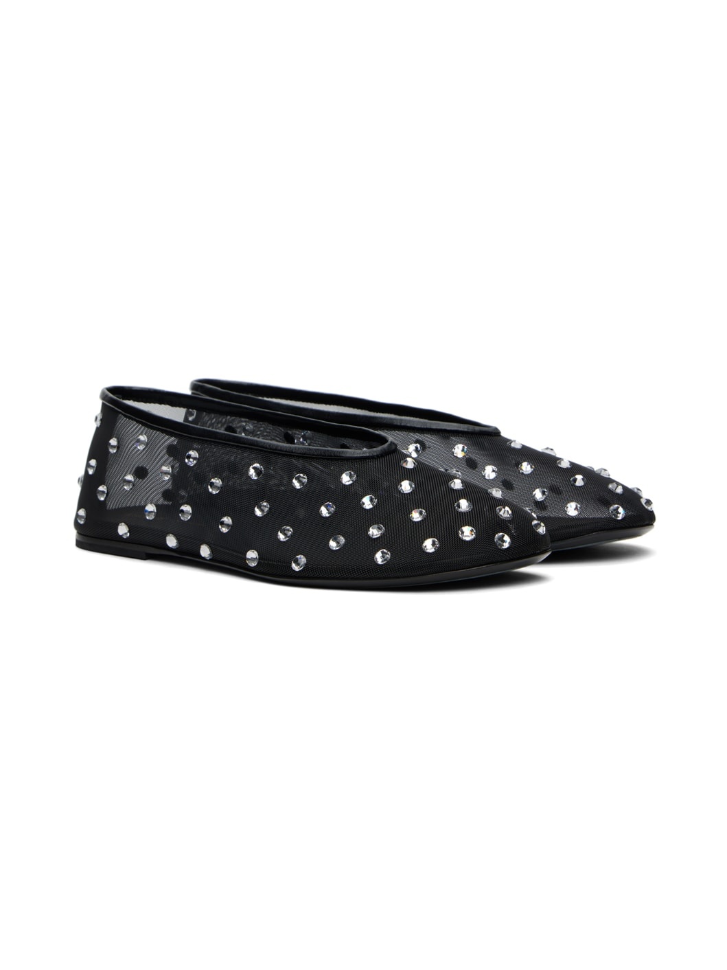 Black 'The Marcy' Ballerina Flats - 4
