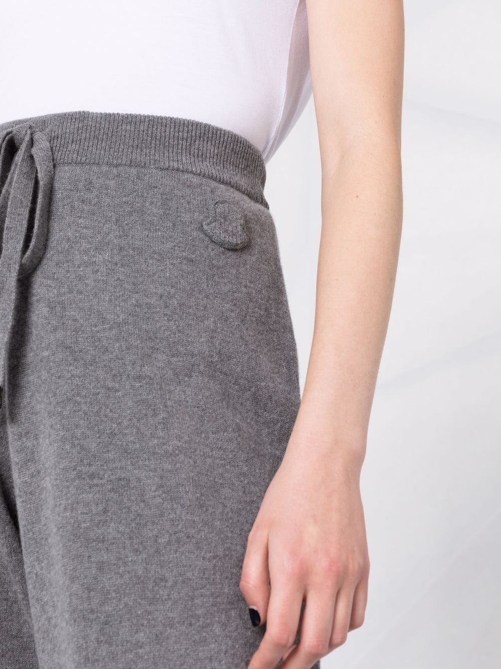 logo patch track pants - 3