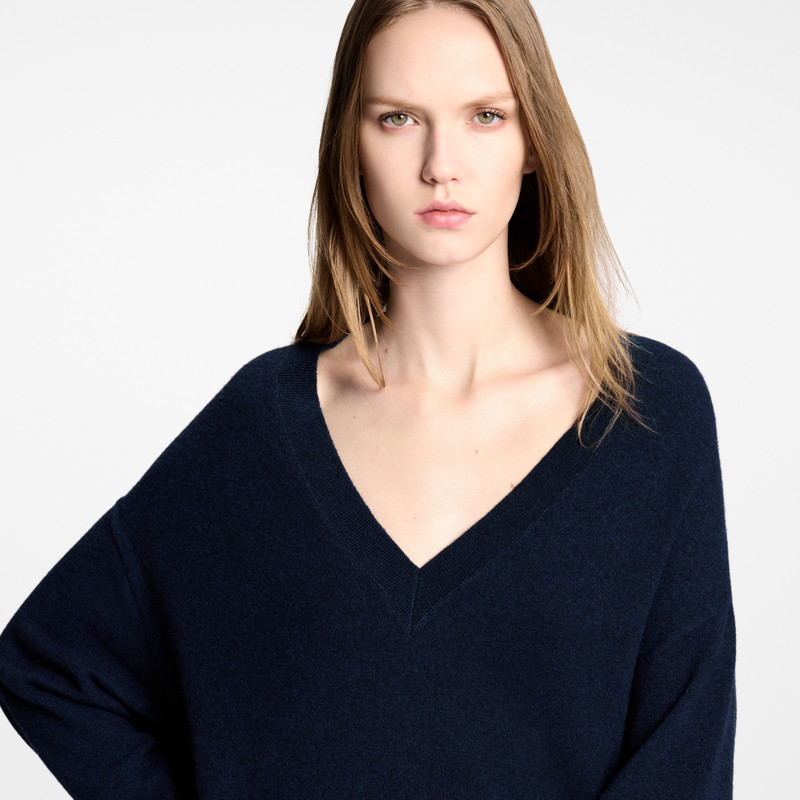 Cashmere Double Neck Pullover 4