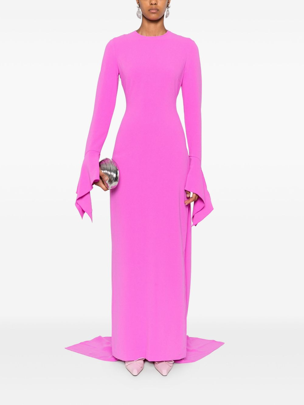 Blake bell-sleeve maxi dress - 2
