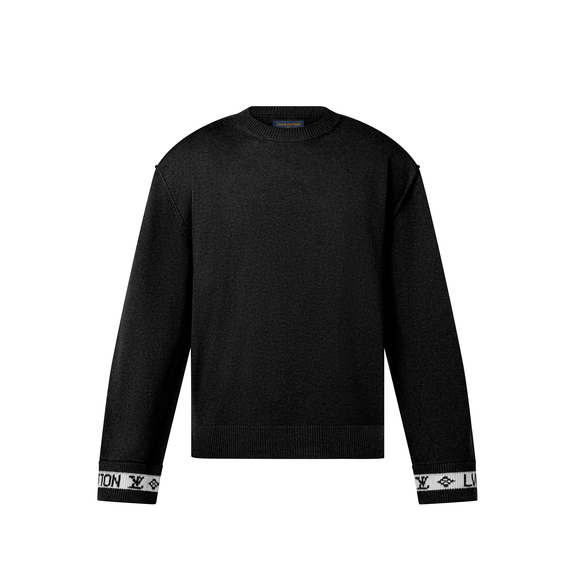 LV Cuffs Cashmere Crewneck - 1