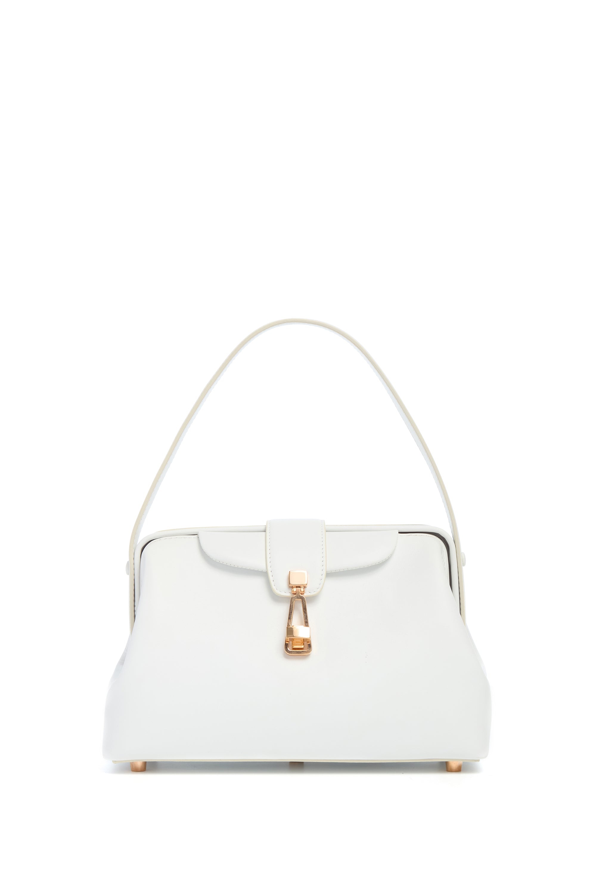 Golda Bag in Ivory Leather - 1