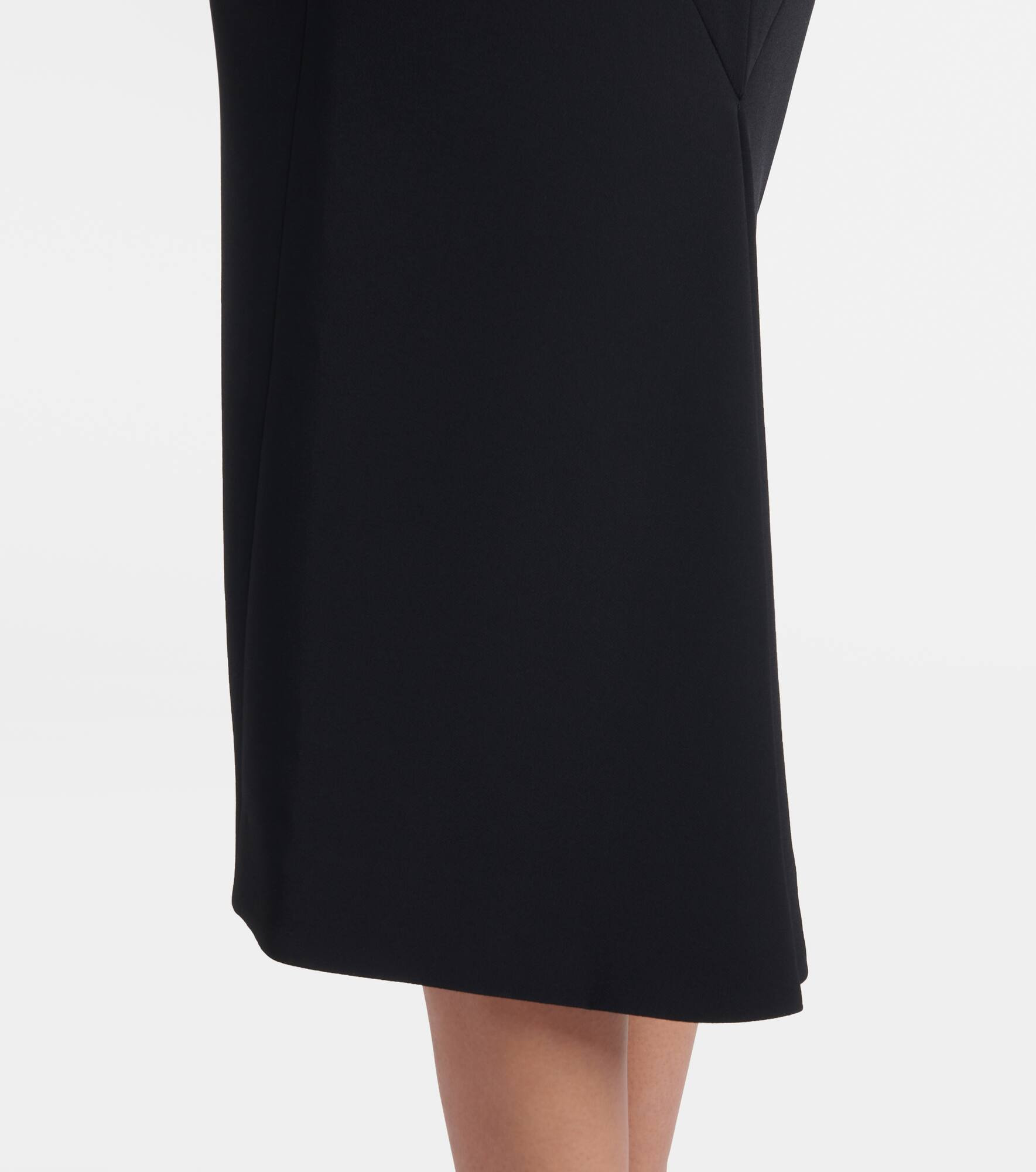 Cady crêpe pencil skirt - 5