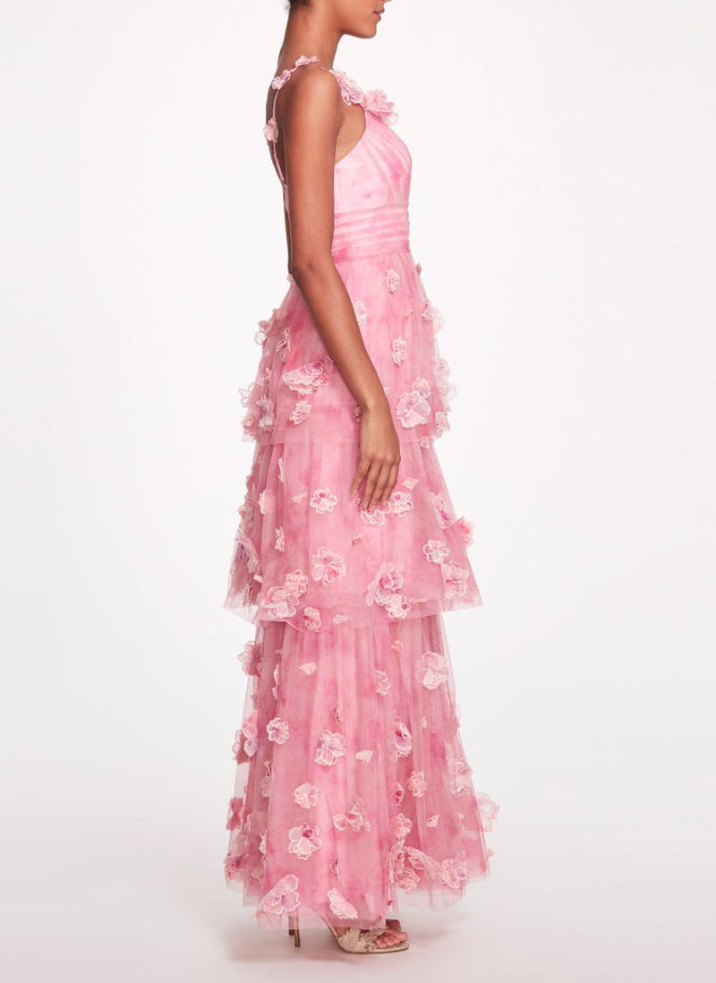OMBRÉ TULLE GOWN 1
