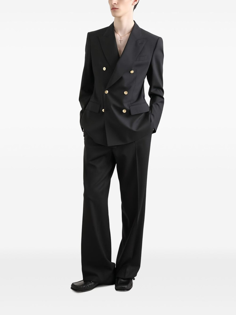 Dolce & Gabbana Martini-fit gold-button double-breasted suit outlook