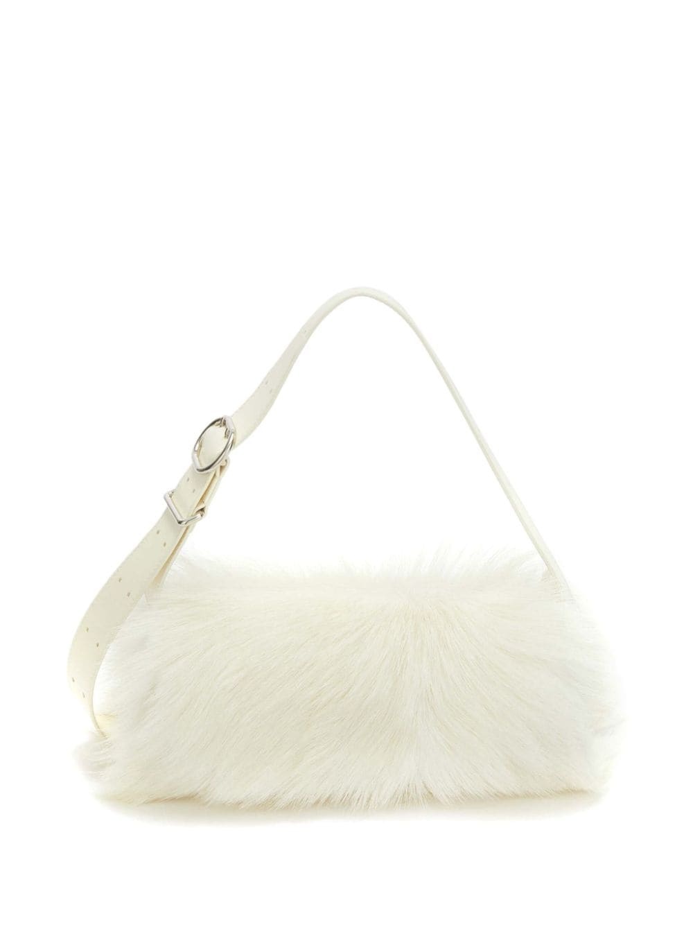 small Cannolo goat-hair shoulder bag - 1