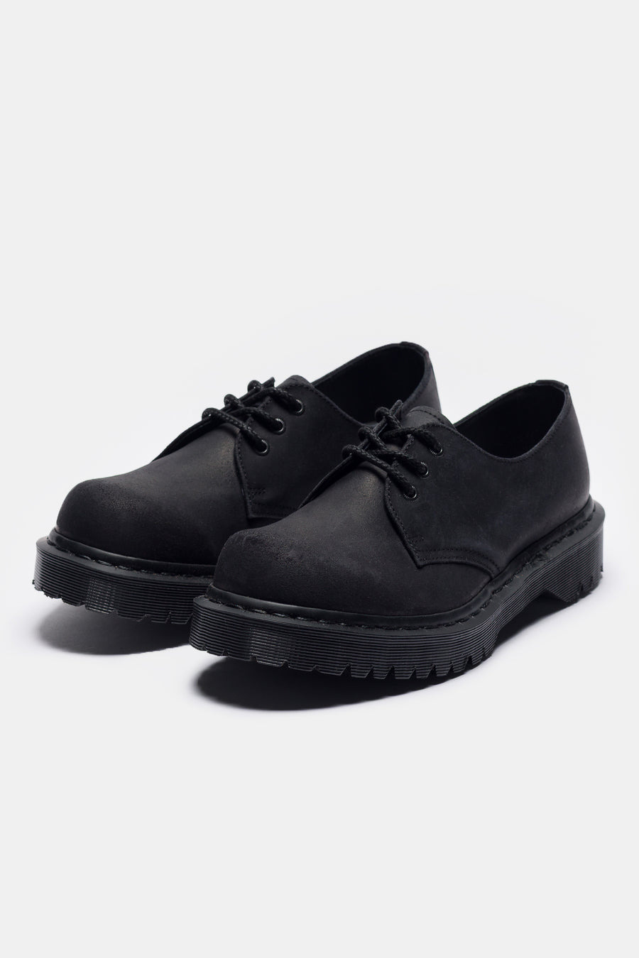 1461 Bex Bump Toe Derby in Black Wax Commander - 3