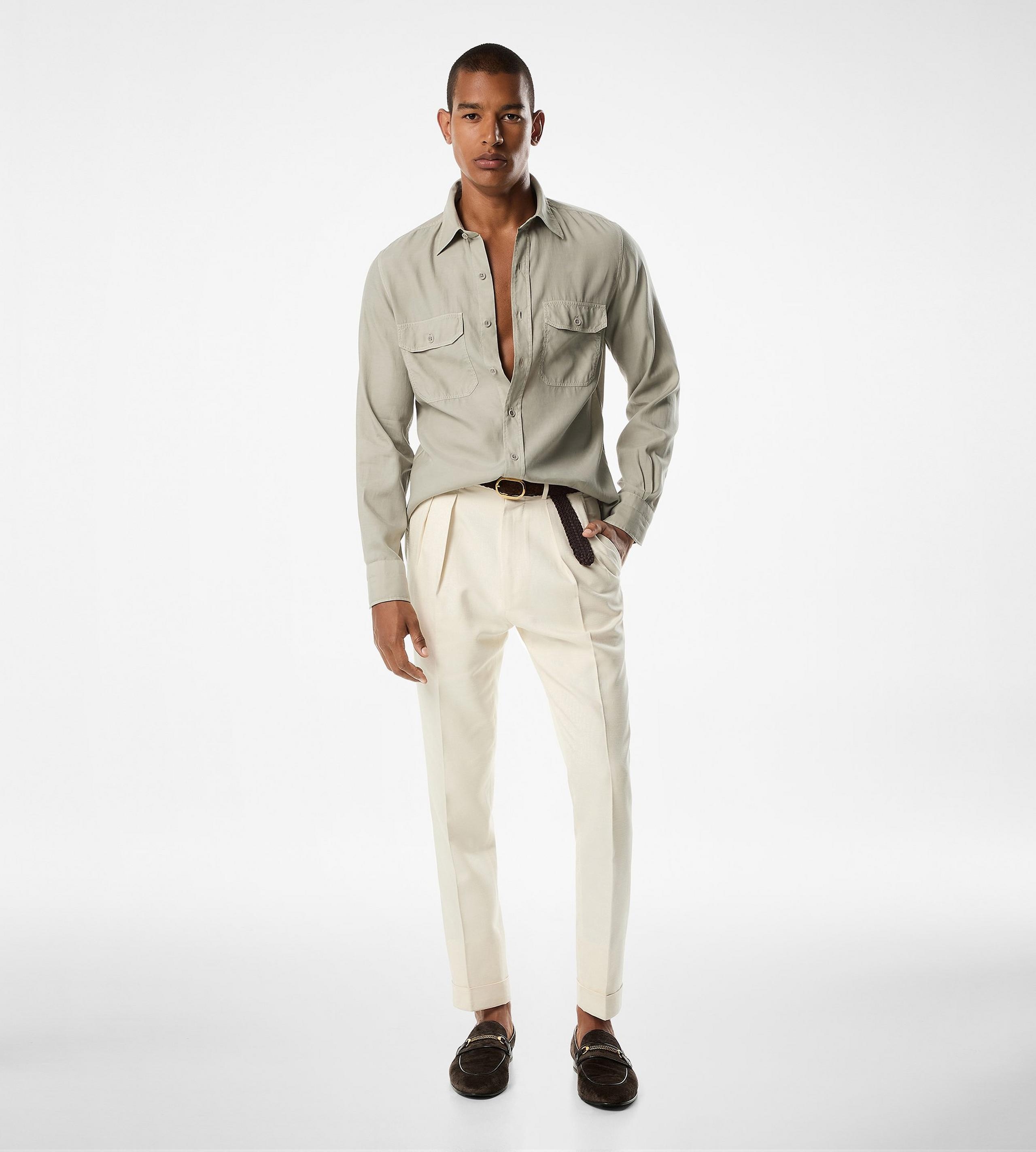 FLUID TWILL MILITARY FIT SHIRT - 2