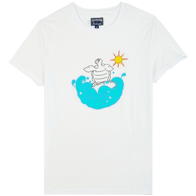 Men Organic Cotton T-shirt Surf 1