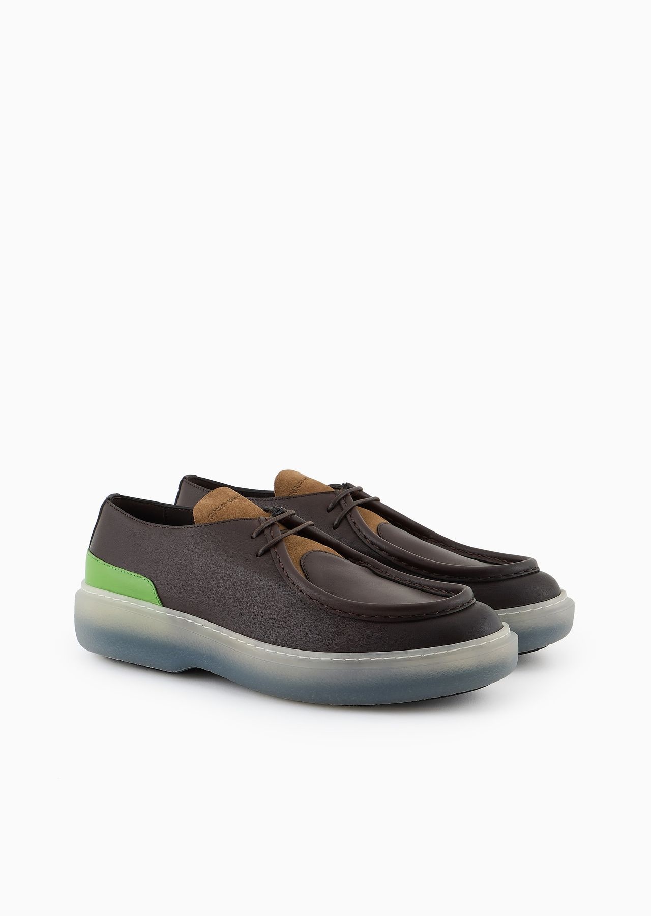 Leather, suede and nappa-leather lace-ups - 2